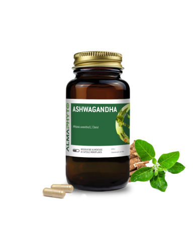 Ashwagandha: integratore naturale anti-stress con estratto di radice KSM-66 - 60 capsule - Sceglinatura