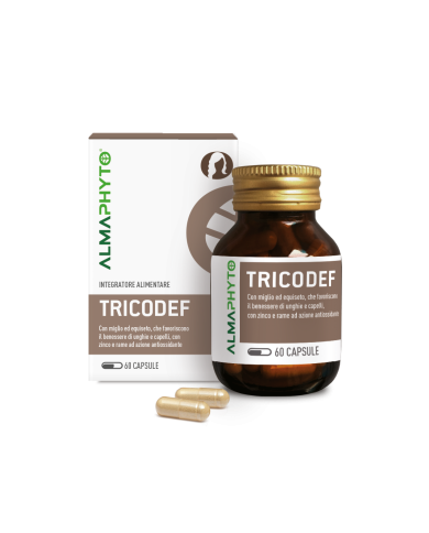 TRICODEF: integratore naturale per capelli e unghie forti e sani - ScegliNatura
