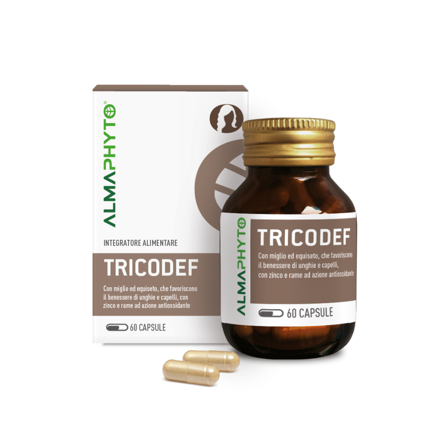 TRICODEF: integratore naturale per capelli e unghie forti e sani - ScegliNatura