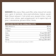 MELANNUR-KAP: contenuti medi e ingredienti per dose giornaliera. Integratore capelli naturale - ScegliNatura