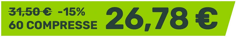 31,50 € -15% 26,78 € 60 compresse