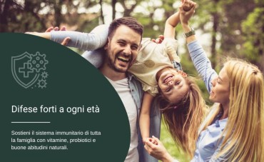 Integratori per le difese immunitarie di adulti e bambini: cosa cambia